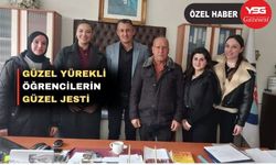 Okul yaptıran Uşaklı köylülere öğrenci desteği