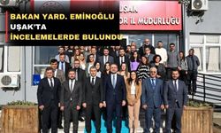 Gençlik ve Spor Bakan Yardımcısı Dr. Enes Eminoğlu Uşak’a geldi