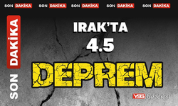 Irak’ta 4.5 şiddetinde deprem