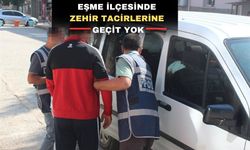 Uşak’ın Eşme ilçesinde bir zehir taciri yakalandı