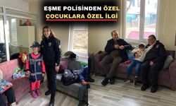 Uşak/Eşme polisi özel çocukları unutmadı