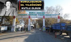 Uşak Nuri Şeker Şeker Fabrikası 98 yaşında bir delikanlı