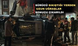 Uşak'ta 2 araç çarpıştı; 2 yaralı