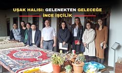 Uşak Halısı için ince eleyip sık dokudular