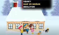 Uşak hafta sonu ve yeni yıla eksi derecelerde girecek