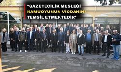 Uşak Valisi Dr. Naci Aktaş, gazetecilerle bir araya geldi