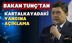 Bakan Tunç'tan Bolu'daki Yangınla İlgili Açıklama