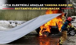 Uşak Tekstil OSB’de battaniyeli yangın tatbikatı