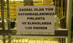 gassallara pırlanta ve elmas ürünlerinde yüzde 50 indirim