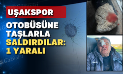 Uşakspor takım otobüsü Balıkesir'de saldırıya uğradı