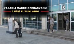 Uşak'ta yasaklı madde ticareti yapan 3 kişi tutuklandı