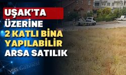 Uşak merkezinde mahkemeden satılık arsa