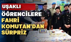 Uşak’ın sevilen komutanından miniklere sürpriz