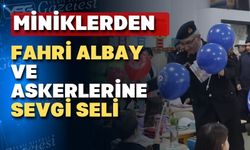 Uşak jandarması minik kalplere askerliği tanıttı