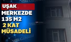 Uşak merkezde icradan satılık daire