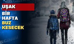 Uşak Çarşamba gününden itibaren 7 gün çok üşüyecek