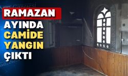 Uşak’ın Yapağılar köyü camisinde yangın çıktı