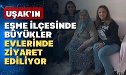 Uşak’ın Eşme ilçesinde büyükler unutulmadı