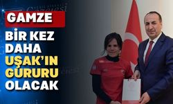 Uşak’ın gururu görme engelli Gamze yine milli takımda