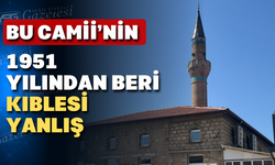 Camii'nin 74 yıllık Kıble yanlışı düzeltildi