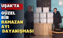 Uşaklı muhtar ramazan ayında dayanışma ruhunu kanıtladı