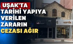 Uşak’taki tarihi binada uygulamanın durdurulması istendi