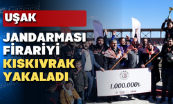 Cinayet firarisi Uşak Valisi ve Belediye Başkanının olduğu yerde cirit izledi