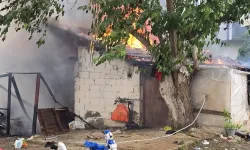Sera evinde yangın çıktı
