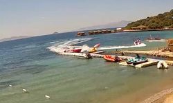 Deniz yatağı, sürat teknesine çarptı: 3 yaralı