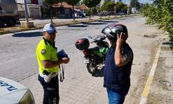 Motosiklet sürücülerine yönelik denetim