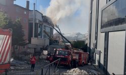 Tekstil fabrikasında korkutan yangın
