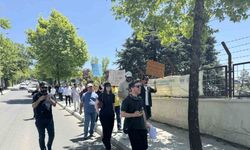Üniversite öğrencileri zam protestosu yaptı