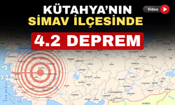 Kütahya Simav’da 4.2 büyüklüğünde deprem