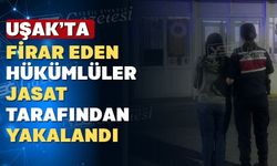 Uşak’ta aranan 7 firari Jandarmadan kaçamadı