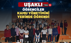 Minik Vatandaşlar Uşak İl Genel Meclisi’ni Ziyaret Etti