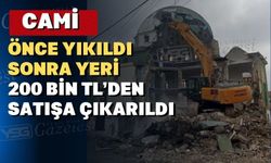 Babası oğluna vermez 200 bin TL’ye satılık cami yeri