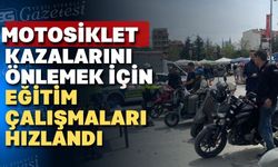 Uşak’ın Eşme ilçesinde motosiklet sürücüleri için eğitim