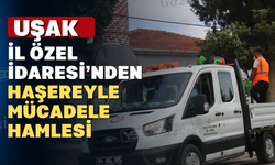 Uşak’ta Yaz Hazırlığı Haşerelere Geçit Yok