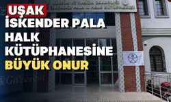 “IV. Erişilebilir Kütüphaneler Çalıştayı”ndan Uşak’a ödül
