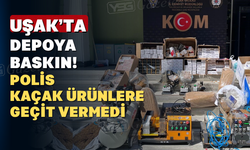 Uşak'ta Kaçak Makaron Operasyonu: 401 Bin Adet Ele Geçirildi