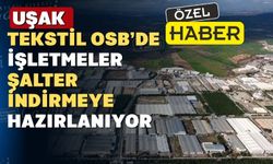 Uşak Tekstil OSB ölmüş ağlayanı yok