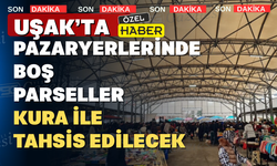 Uşak’ta Pazar Esnafına Müjde Geldi!