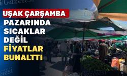 Uşak Çarşamba Pazarında Fiyatlar Dudak Uçuklattı
