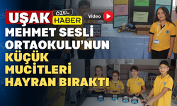 Uşak Mehmet Sesli Ortaokulu’nda TUBİTAK Fuarı