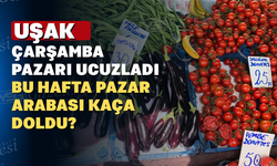 Uşak Çarşamba Pazarı Bu Hafta Cebimizi Rahatlattı