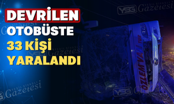 Feci kaza : Otobüsten 33 Yaralı Çıkarıldı
