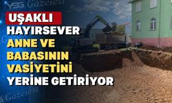 Uşaklı Hayırsever iş insanı okul yapımına başladı