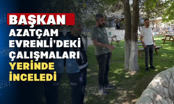 Sivaslı’da Evrenli Doğa Parkı ve Yüzme Havuzunda Çalışmalar Devam Ediyor