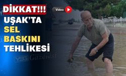 Uşak’ta yarın için sağanak yağış alarmı verildi