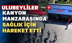 Uşak’ın Ulubey ilçesinde “Sağlık İçin Hareket Et” etkinliği düzenlendi